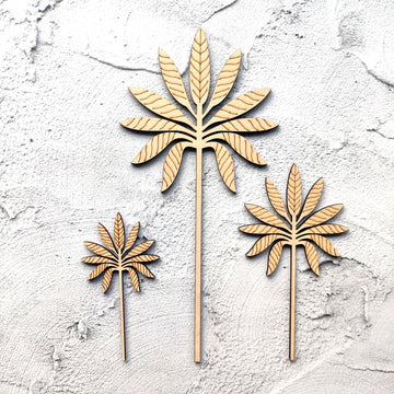 Banana Tree cutout Set